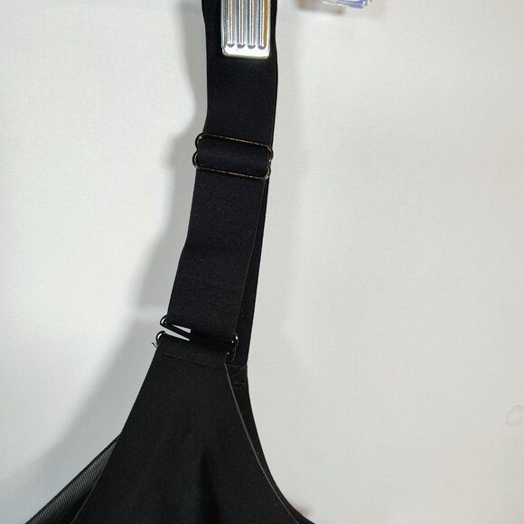 Oeak Women's Large Black Wireless V Mesh Bra NWT - Picture 2 of 9